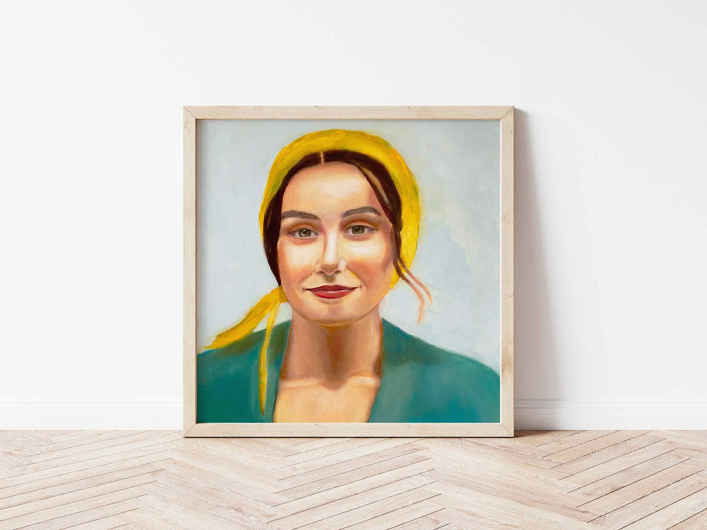 Woman Portrait Oil Painting